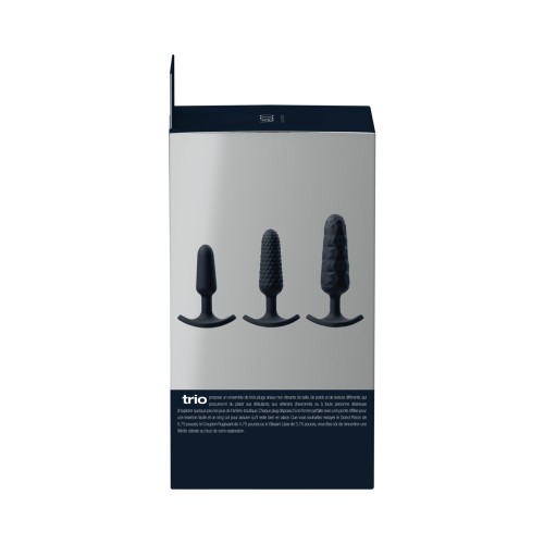 VeDO Trio Anal Plug Set - Black