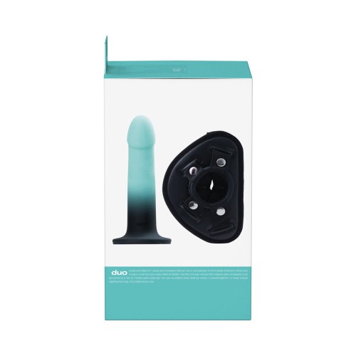 VeDO Duo Silicone Dildo with Harness