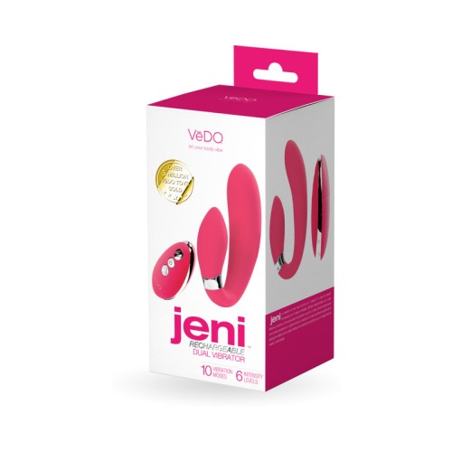 VeDO Jeni C-Shaped Dual Motor Vibe for Pleasure