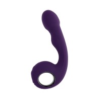 Vibrador de Silicona Recargable con Mango Texturizado