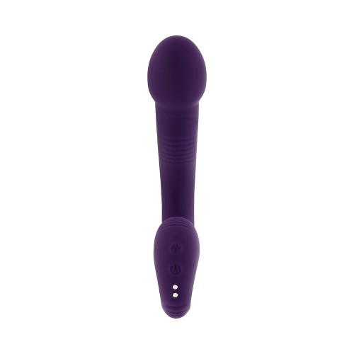 Vibrador de Silicona Recargable con Mango Texturizado