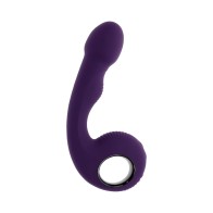 Vibrador de Silicona Recargable con Mango Texturizado