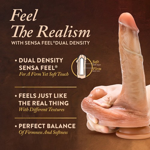 Dildo Deslizante DaVinci Renaissance - Marrón