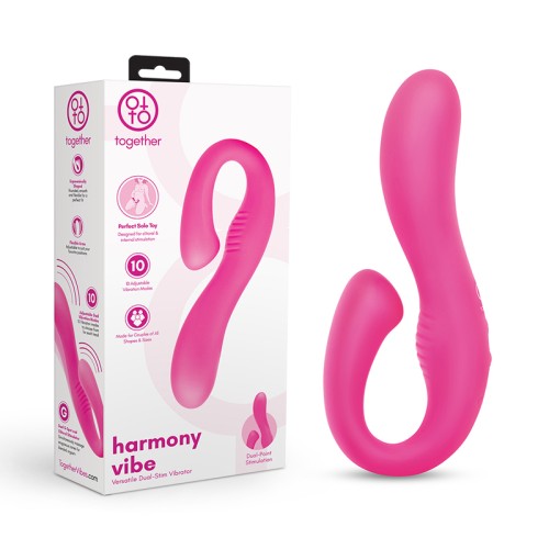 Vibrador de Parejas Harmony - Vibrador de Silicona Lujo