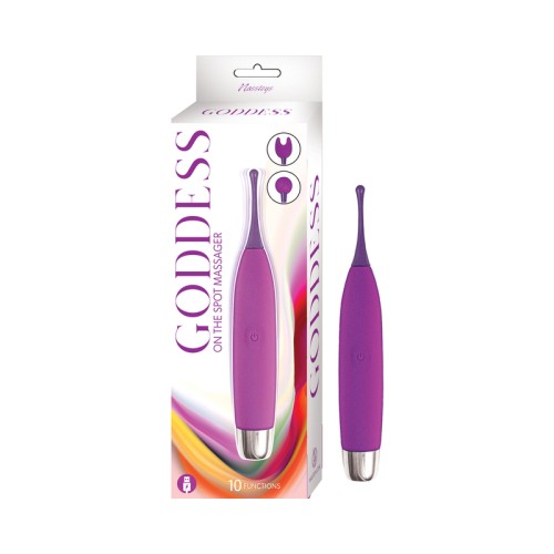 Goddess On The Spot Massager - Purple - Ultimate Stimulation