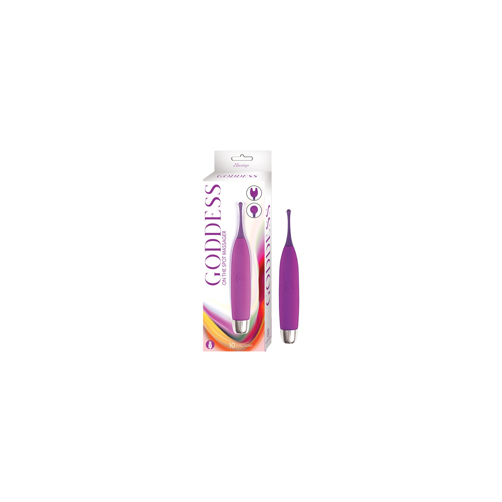 Goddess On The Spot Massager - Purple - Ultimate Stimulation