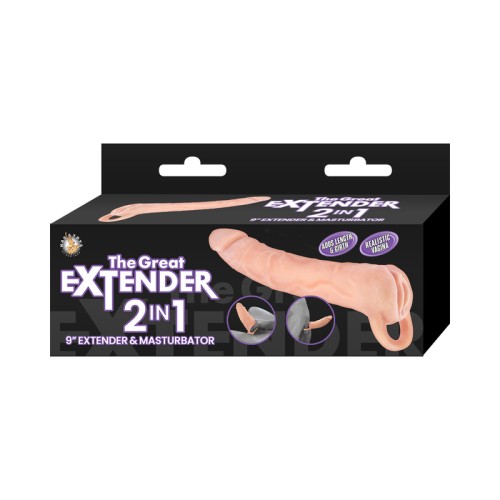 The Great Extender 2-in-1 Extender and Masturbator