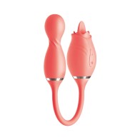 Vibrador Blaze Exciter Coral - Estimulador Dual