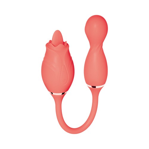 Vibrador Blaze Exciter Coral - Estimulador Dual