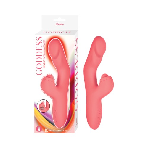 Goddess Heat-Up Dual Tapping Massager