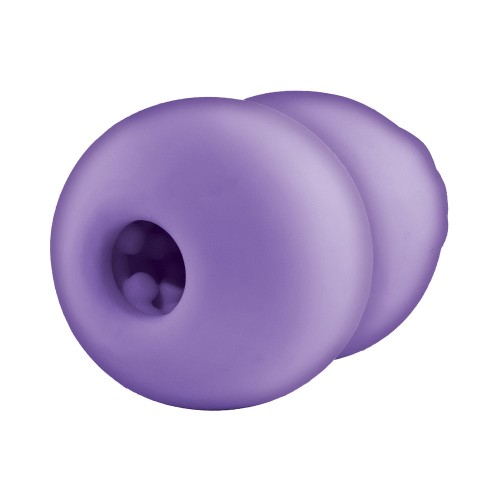 Delite Heated Rose Masturbator Purple