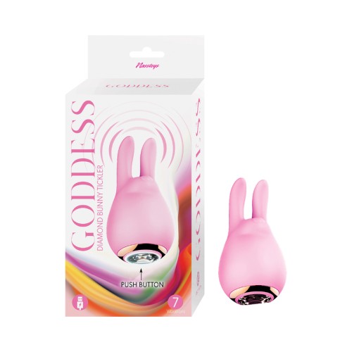 Estimulador Conejo Diamante Goddess para Placer Intenso