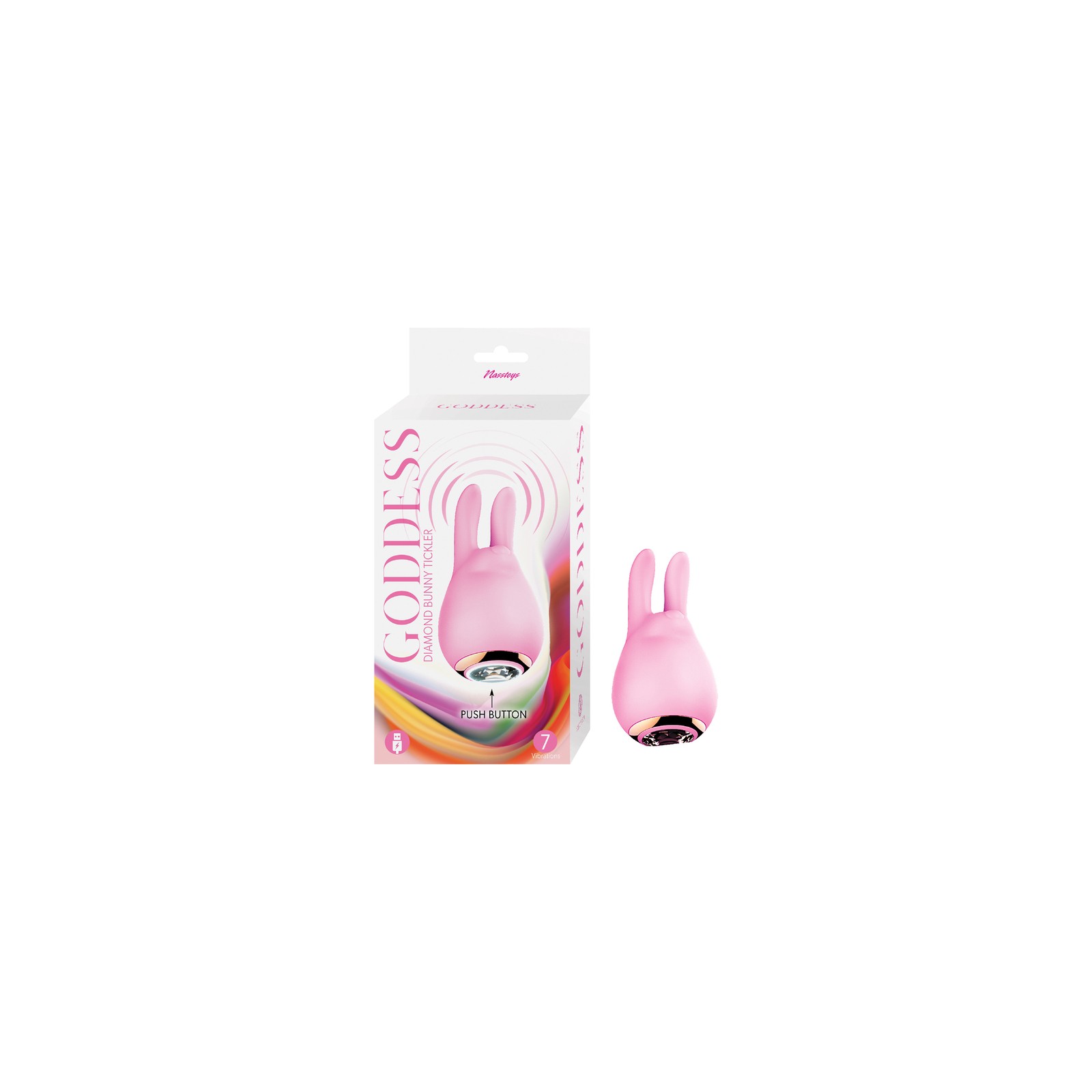 Goddess Diamond Bunny Tickler for Intense Pleasure