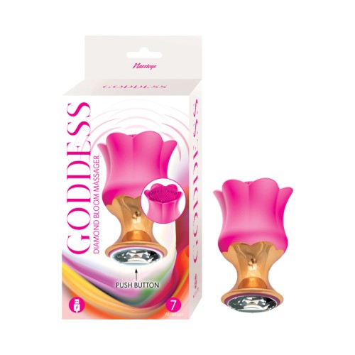 Masajeador Goddess Diamond Bloom Rosa