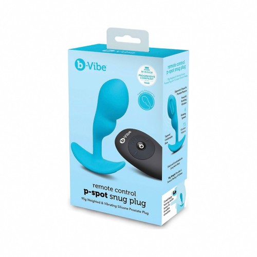 b-Vibe Vibrating P-Spot Snug Plug Small