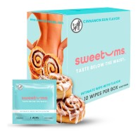 Toallitas Íntimas Sweetums Sabor Cinnamon Bun 10-Pack