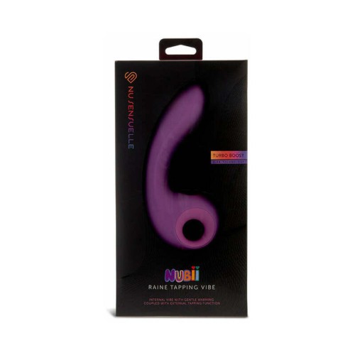 Vibrador Nu Sensuelle Raine con Función de Golpeteo y Turbo