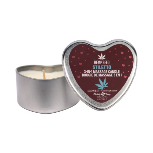 Earthly Body Hemp Seed Massage Candle