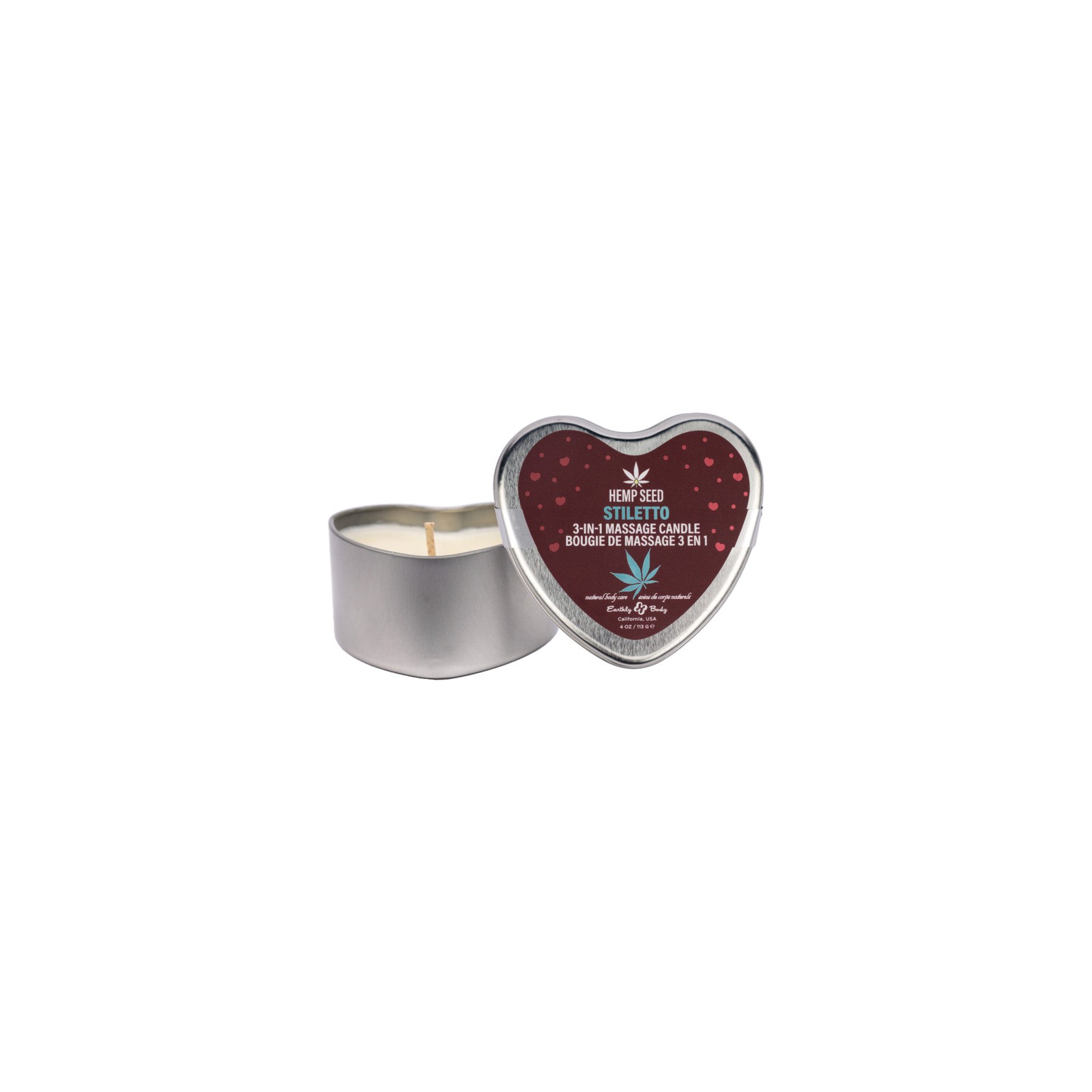 Earthly Body Hemp Seed Massage Candle