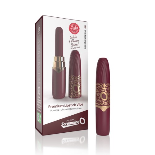 My Secret Screaming O Lipstick Vibrator for Discreet Pleasure