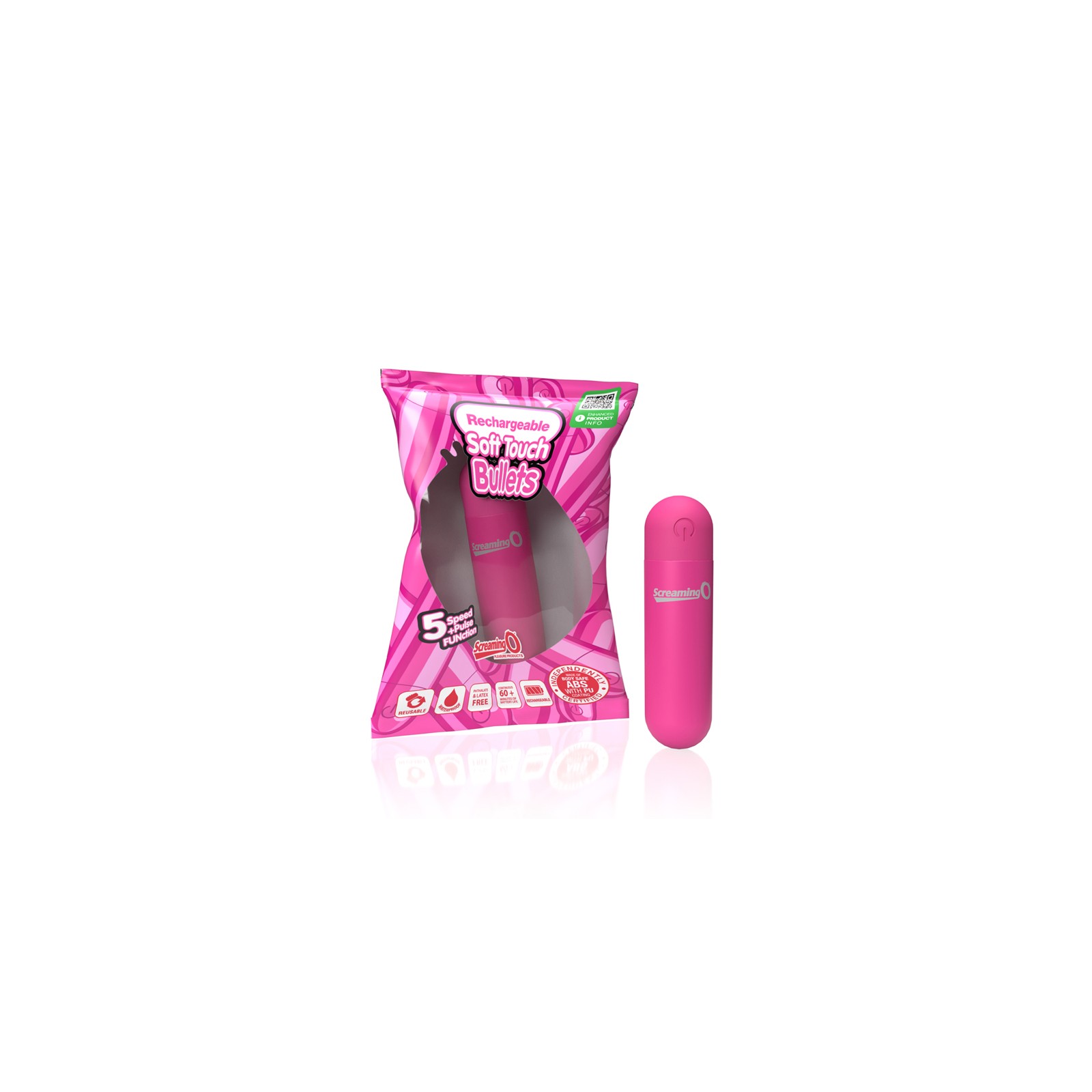 Screaming O Soft Touch Rechargeable Bullet - Ultimate Vibration Experience