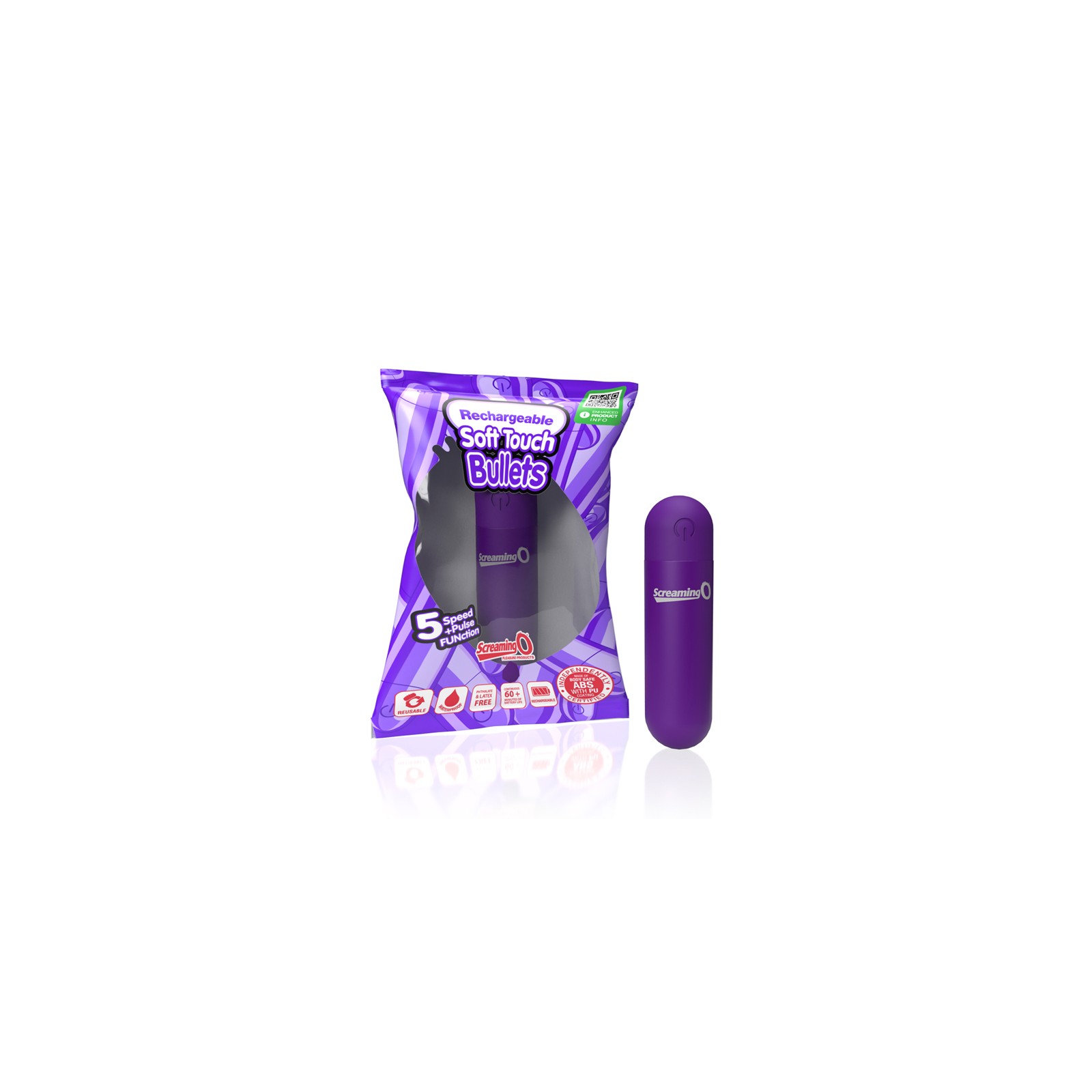 Rechargeable Soft Touch Bullet for Ultimate Pleasure