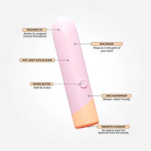 Vibrador Peachy Bullet de VUSH