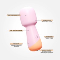 VUSH Mini Varita Peachy - Vibrador Compacto