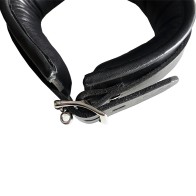 Collar de Cuero Acolchado Rouge para Juegos BDSM