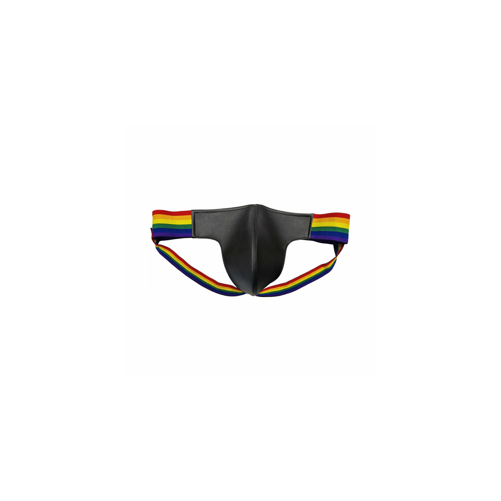 Jockstrap Multicolor de Cuero Rouge Talla Mediana