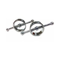 Rouge Stainless Steel Nipple Clamps for Intense Sensation