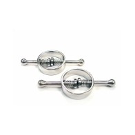 Rouge Stainless Steel Nipple Clamps for Intense Sensation