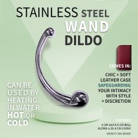 Rouge Stainless Steel Wand Dildo for Intense Pleasure