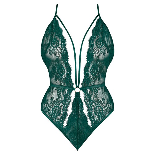 Magic Silk Evermore Plunge Teddy Emerald