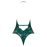 Magic Silk Evermore Plunge Teddy Emerald