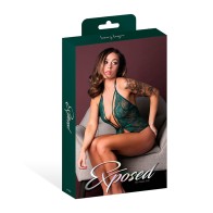 Magic Silk Evermore Plunge Teddy Emerald