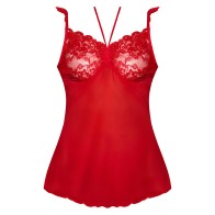 Magic Silk Sugar High Babydoll y Tanga Rojo S/M