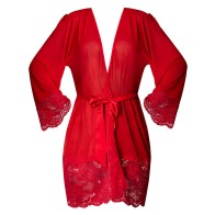 Magic Silk Sugar High Robe Red L/XL