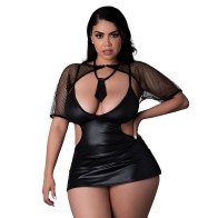 Disfraz de Colegiala Malcriada Magic Silk - Negro