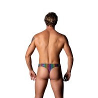 Male Power Rainbow Thong for Men