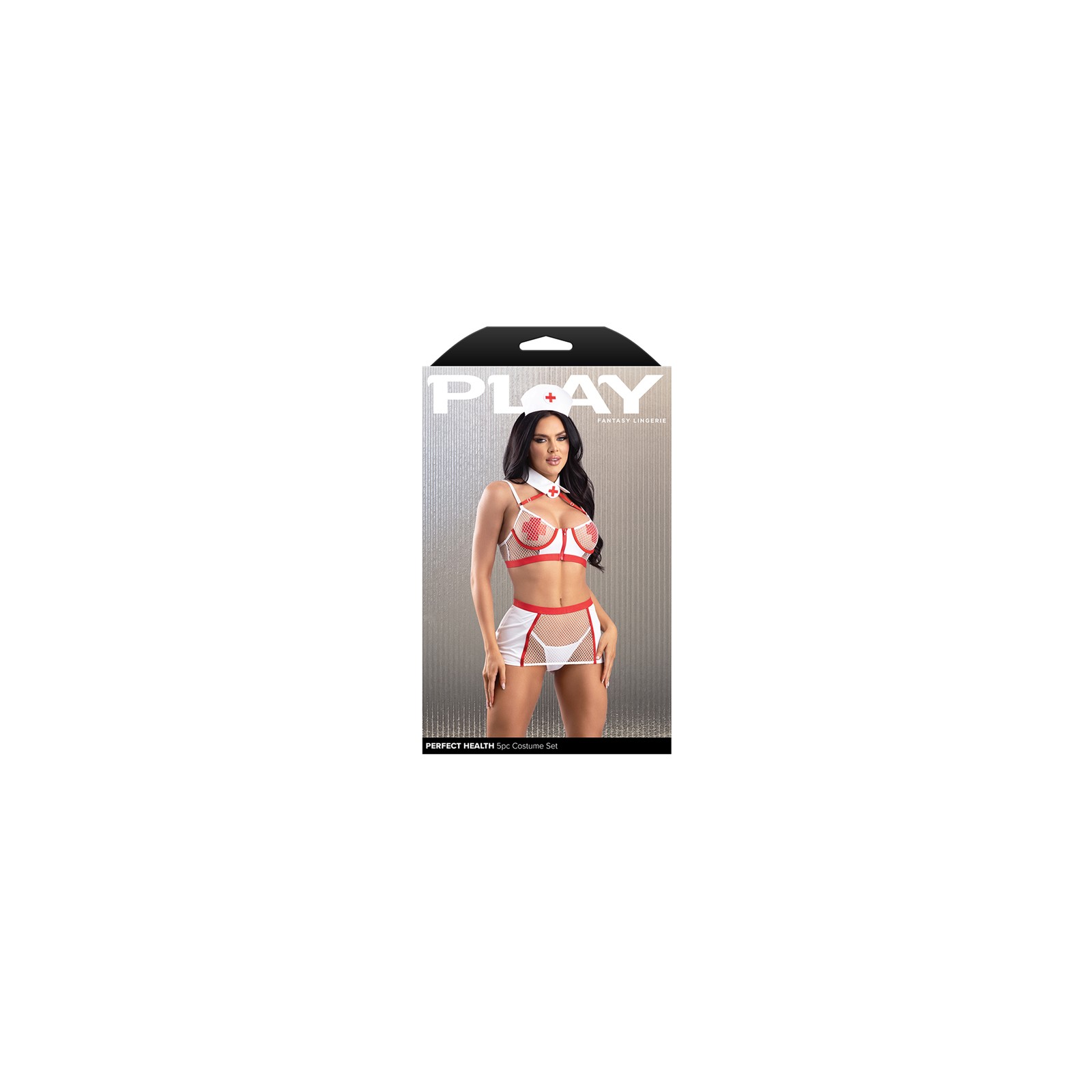 Fantasy Lingerie Conjunto de Enfermera Perfect Health