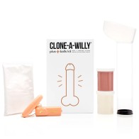 Kit de Moldeo Clone-A-Willy Plus con Testículos - Crea Tu Propio