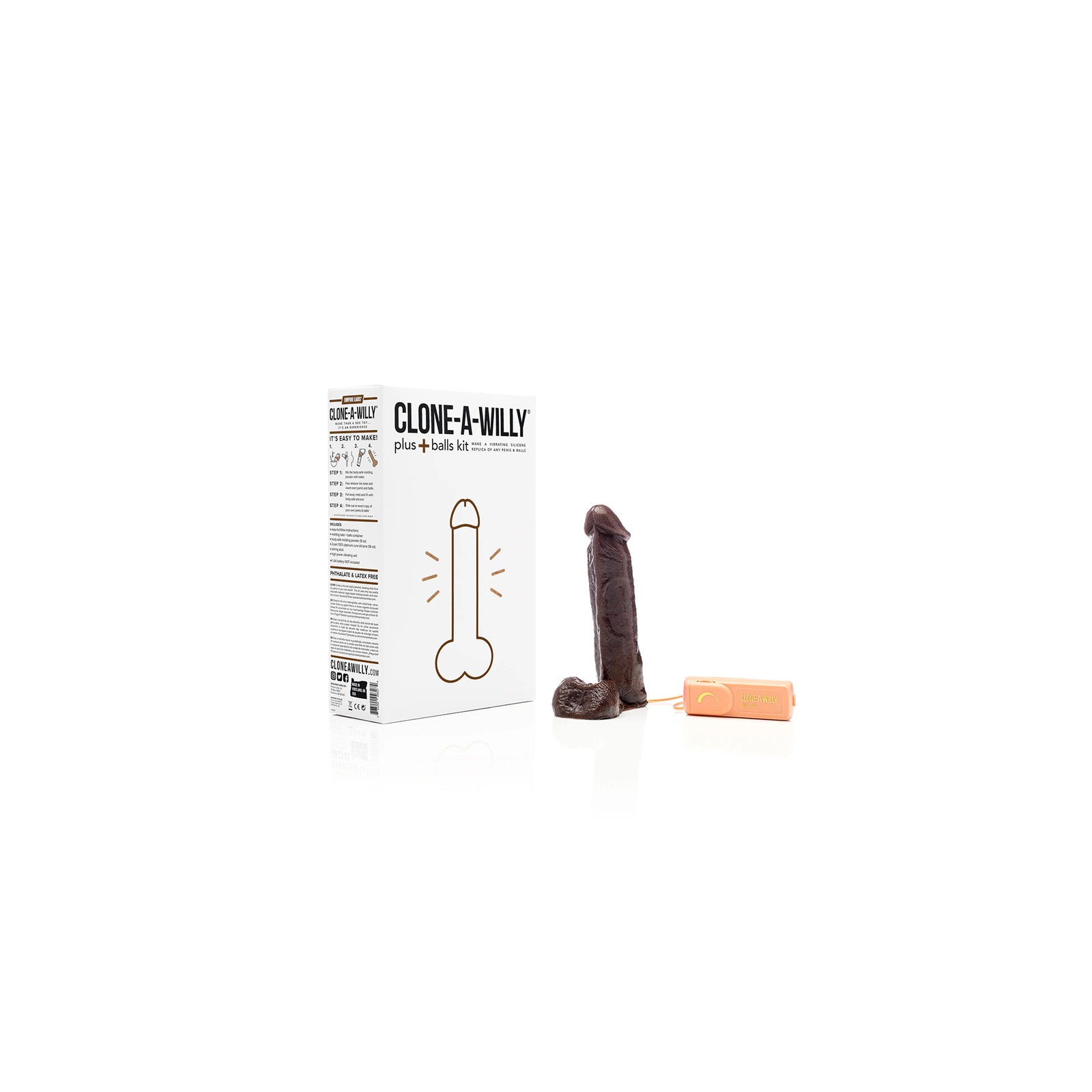 Clone-A-Willy Plus Tono de Piel Profundo