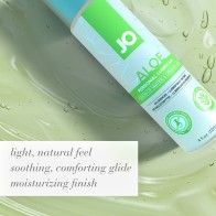 Lubricante a Base de Agua JO Aloe para Piel Sensible