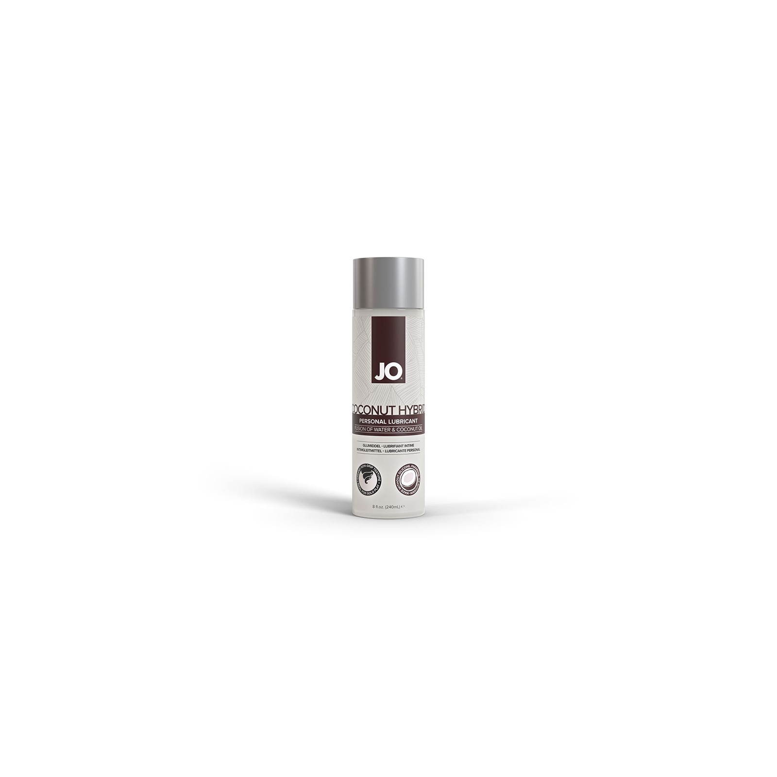 JO Coconut Hybrid Lubricant 8 oz.