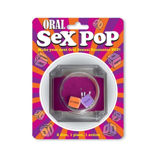 Juego de Dados Oral Sex Pop - Diversión para Parejas