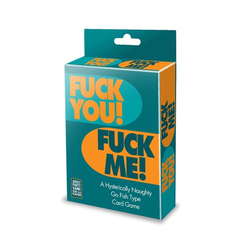 Juego de Cartas F*ck You F*ck Me para Noches Divertidas