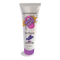 Smack Tarts Lubricante Lickable Sabor Uva Ácida 4 oz.