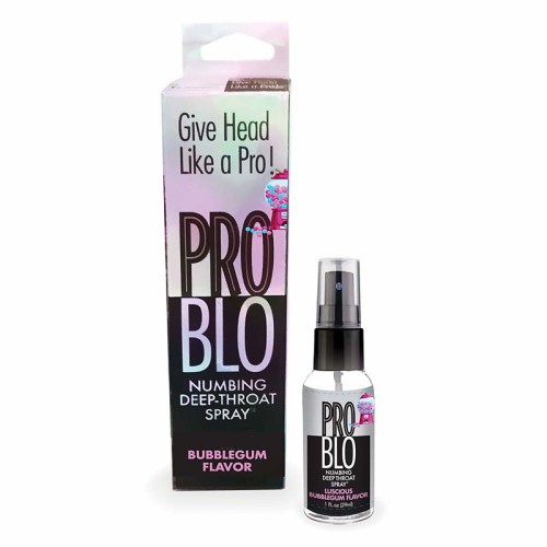 Pro Blo Spray Numbing Deep Throat para Placer Oral Mejorado