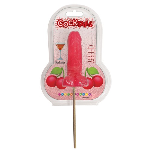 Lollipops de Cóctel Sabor Cereza para Ocasiones Divertidas